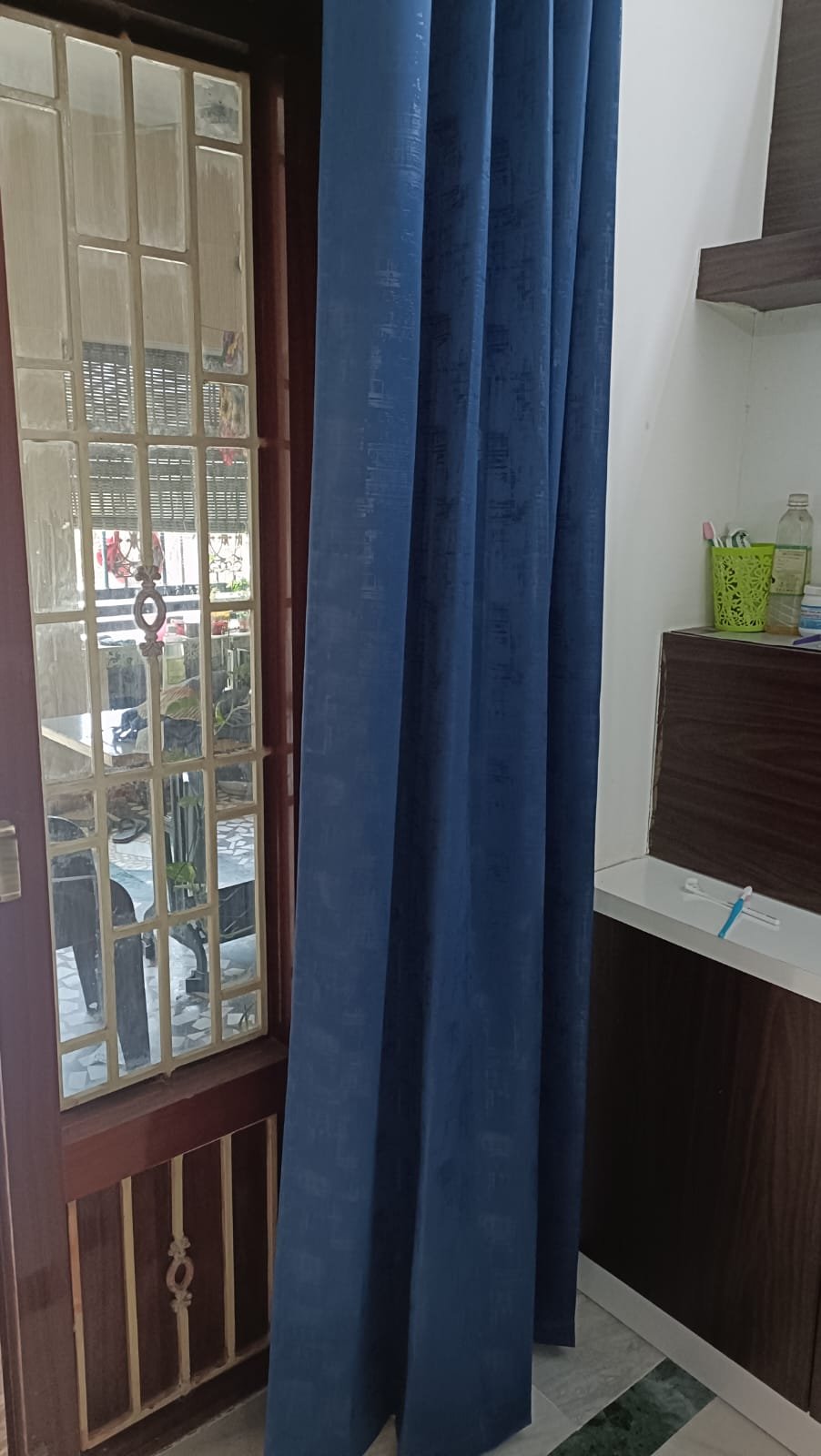 Blackout Window Curtain Panel - Style 7