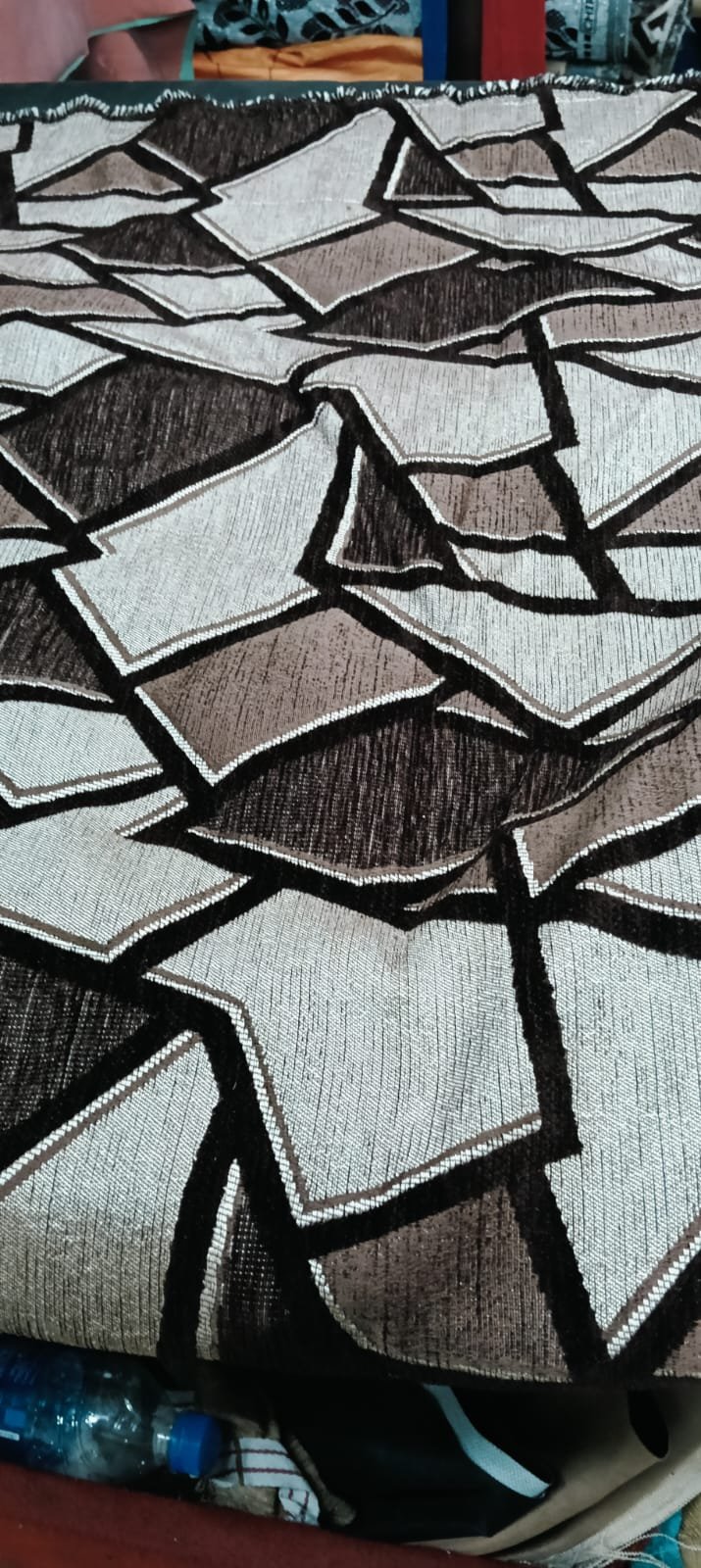 Designer Window Curtain Fabric - Style 10