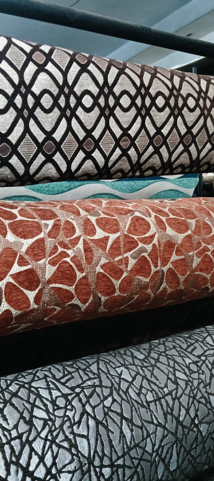 Designer Window Curtain Fabric - Style 2