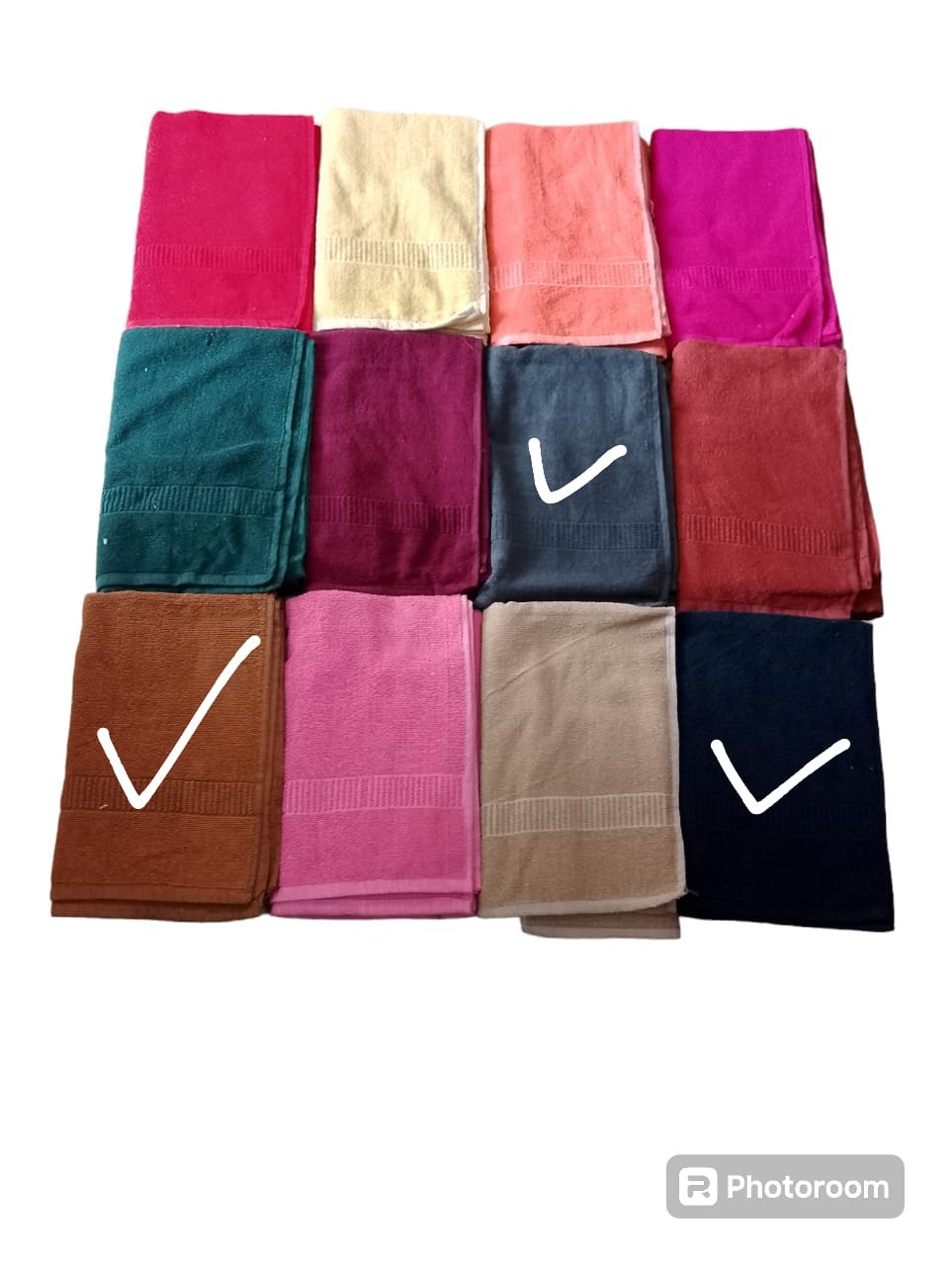 Premium Coloured Cotton Bath Towel - Style 11