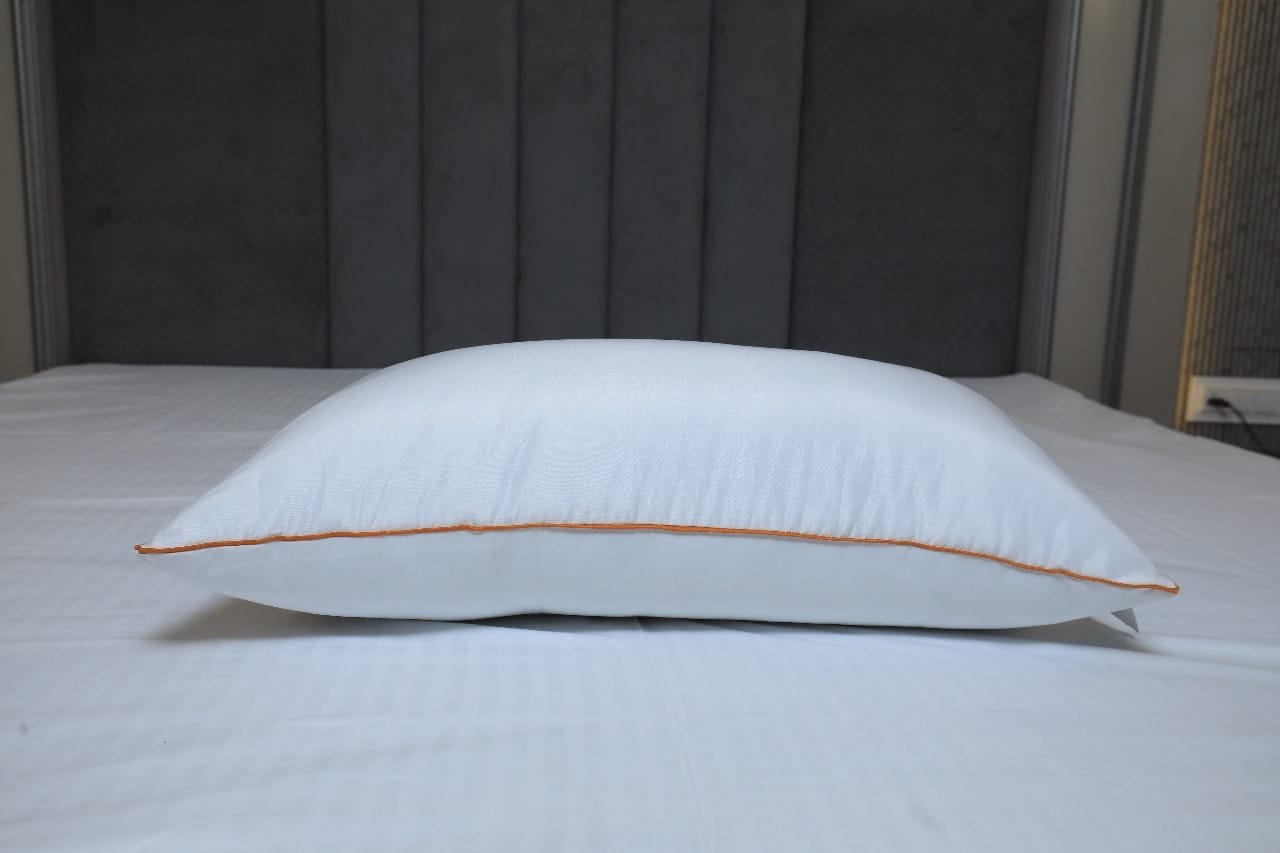 Premium Hotel White Bed Pillow - Style 4