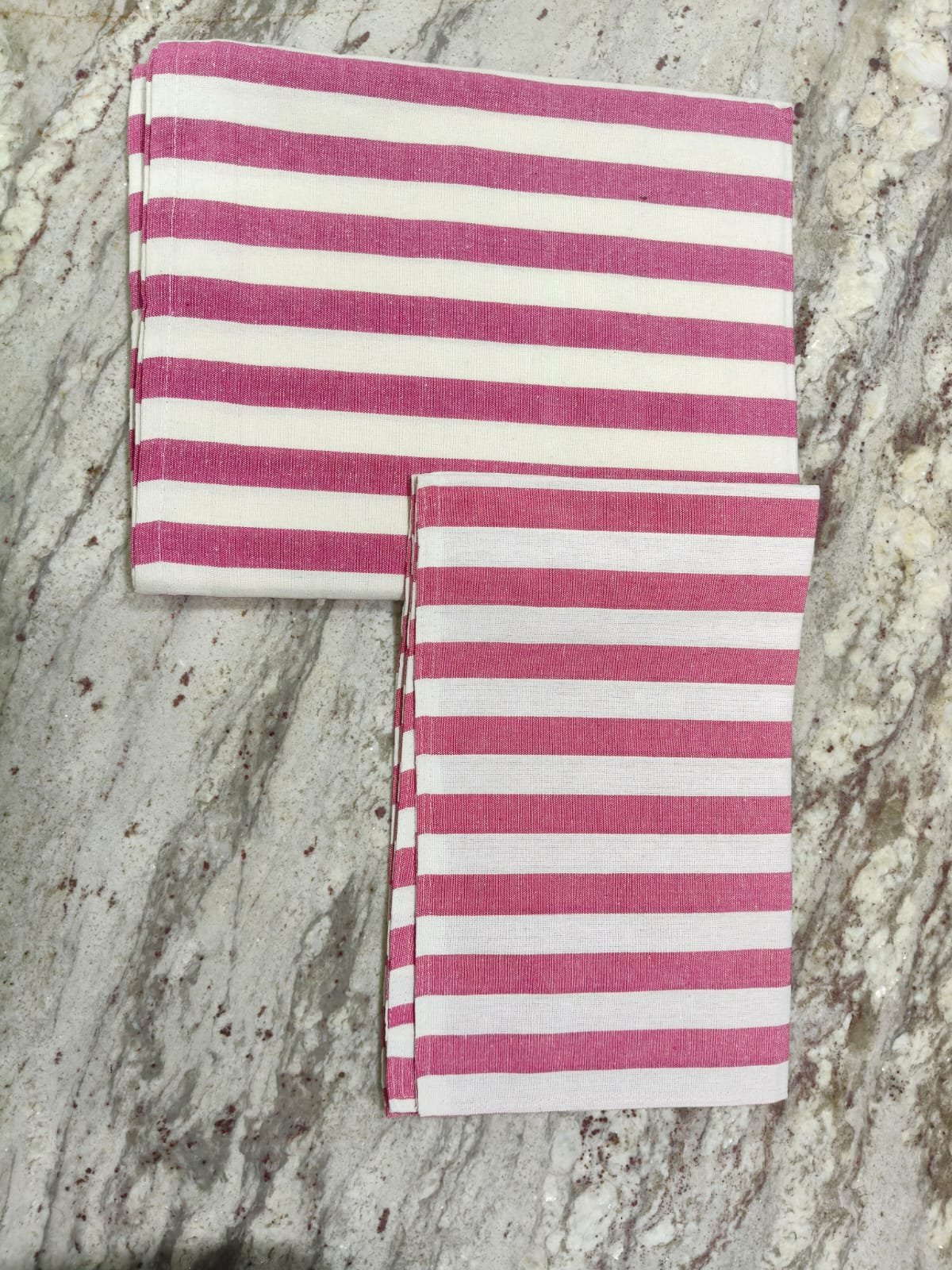 ST 60x90 Combed Cotton Stripe Bed Sheet - Model 5