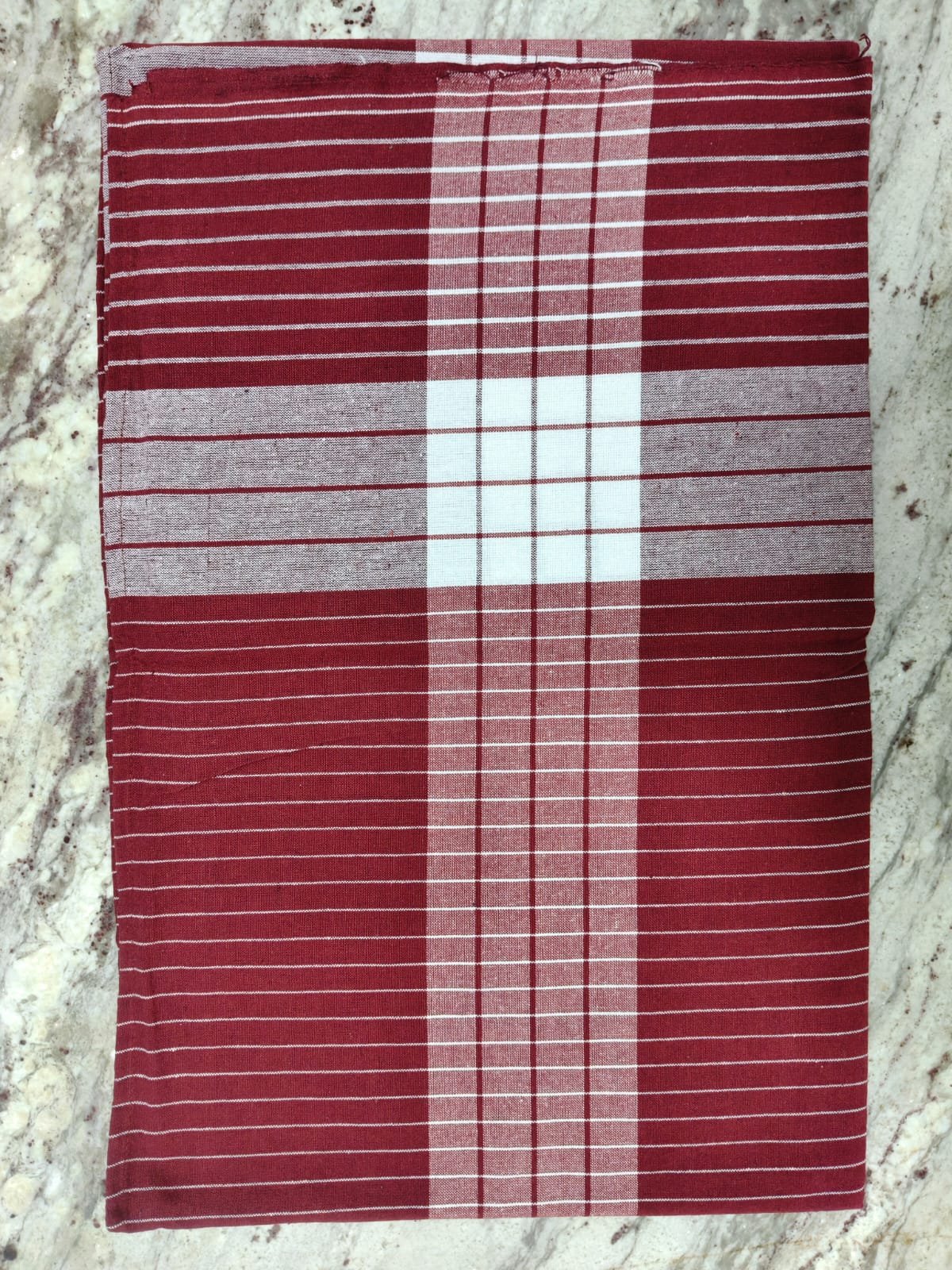 ST 60x90 Combed Cotton Stripe Bed Sheet - Model 7